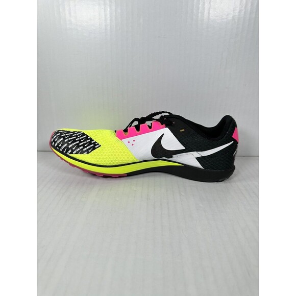 Nike Rival XC 6 Cross Country Spikes Volt Black Pink DX7999-700 Mens Size 10 NEW - Picture 4 of 8